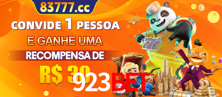 Banner institucional da 923BET sobre parceria de marcas e criação de uma marca de excelência, apresentando os mascotes de jogos populares como o Fortune Tiger.